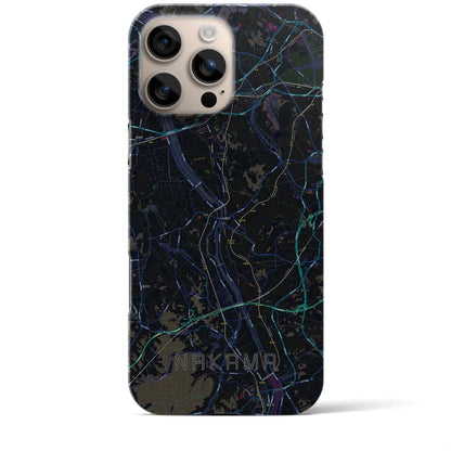 【中間（福岡県）】地図柄iPhoneケース（バックカバータイプ）