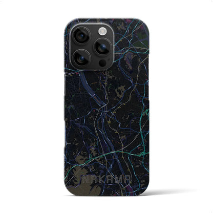 【中間（福岡県）】地図柄iPhoneケース（バックカバータイプ）