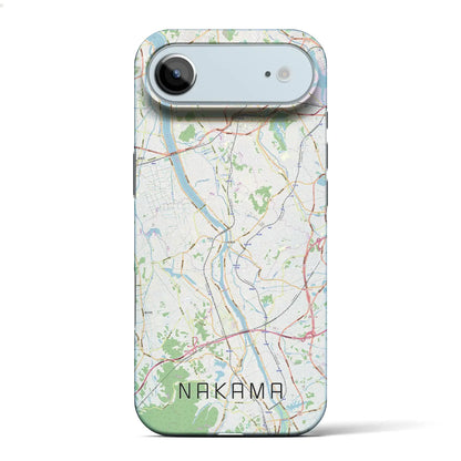 【中間（福岡県）】地図柄iPhoneケース（バックカバータイプ）