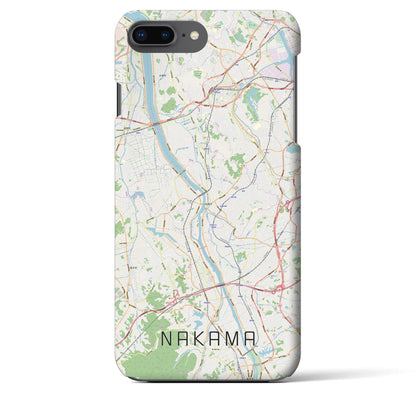 【中間（福岡県）】地図柄iPhoneケース（バックカバータイプ）