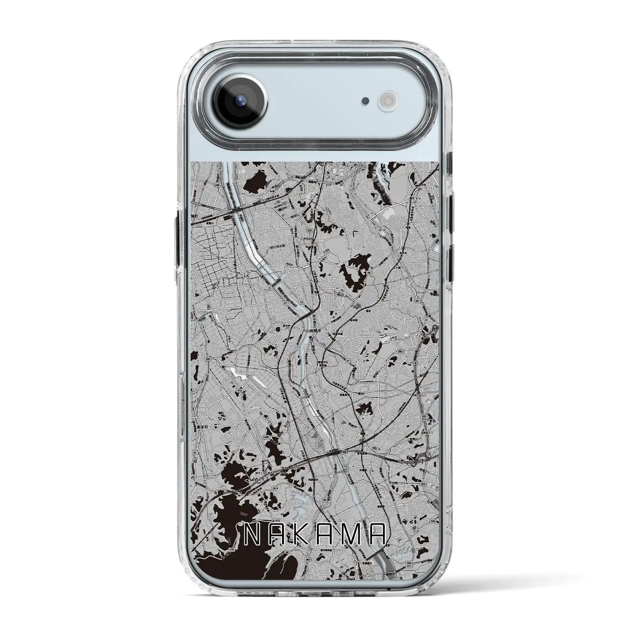 【中間（福岡県）】地図柄iPhoneケース（MagSafeタイプ）