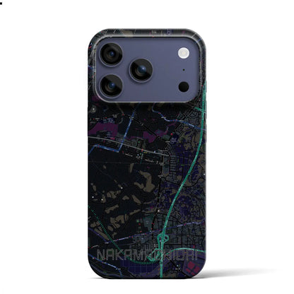 【仲町台（神奈川県）】地図柄iPhoneケース（バックカバータイプ）