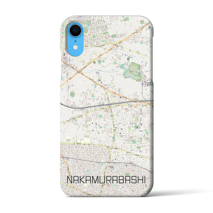 【中村橋（東京都）】地図柄iPhoneケース（バックカバータイプ）