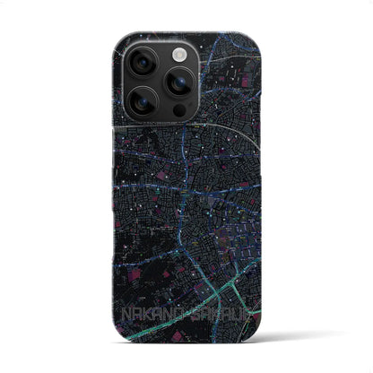 【中野坂上（東京都）】地図柄iPhoneケース（バックカバータイプ）