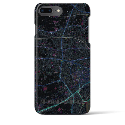 【中野坂上（東京都）】地図柄iPhoneケース（バックカバータイプ）