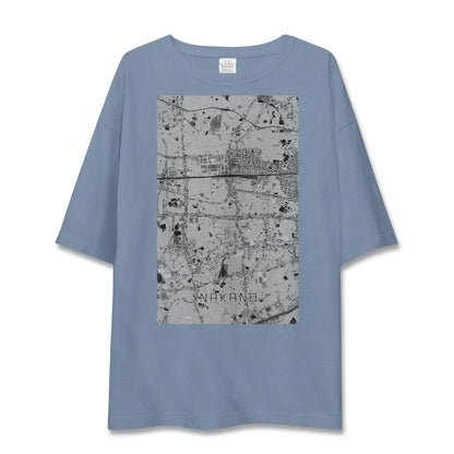 【中野（東京都）】地図柄ビッグシルエットTシャツ