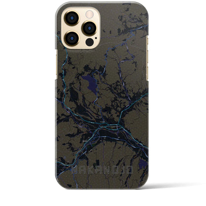 【中之条（群馬県）】地図柄iPhoneケース（バックカバータイプ）