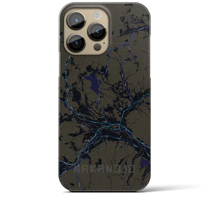 【中之条（群馬県）】地図柄iPhoneケース（バックカバータイプ）