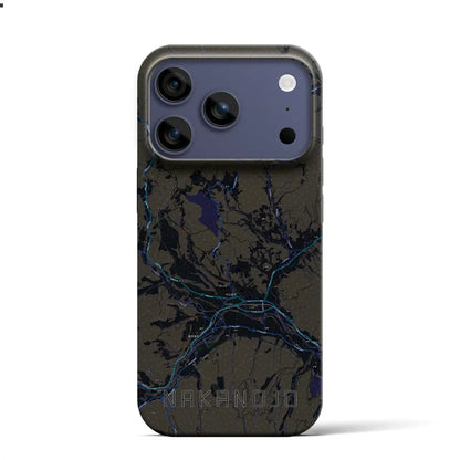 【中之条（群馬県）】地図柄iPhoneケース（バックカバータイプ）