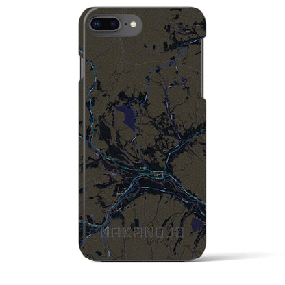 【中之条（群馬県）】地図柄iPhoneケース（バックカバータイプ）