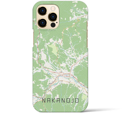 【中之条（群馬県）】地図柄iPhoneケース（バックカバータイプ）