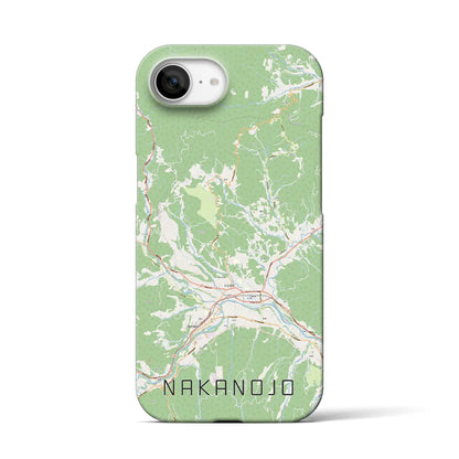 【中之条（群馬県）】地図柄iPhoneケース（バックカバータイプ）