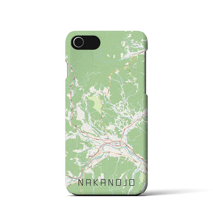 【中之条（群馬県）】地図柄iPhoneケース（バックカバータイプ）