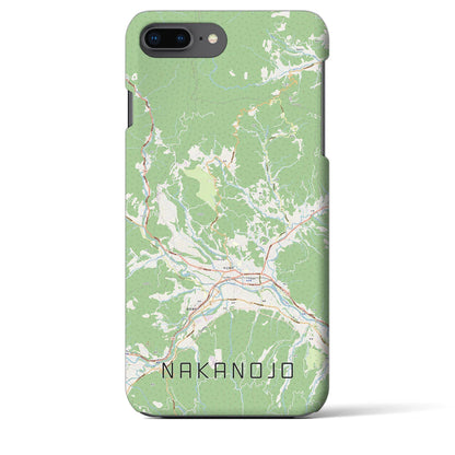 【中之条（群馬県）】地図柄iPhoneケース（バックカバータイプ）