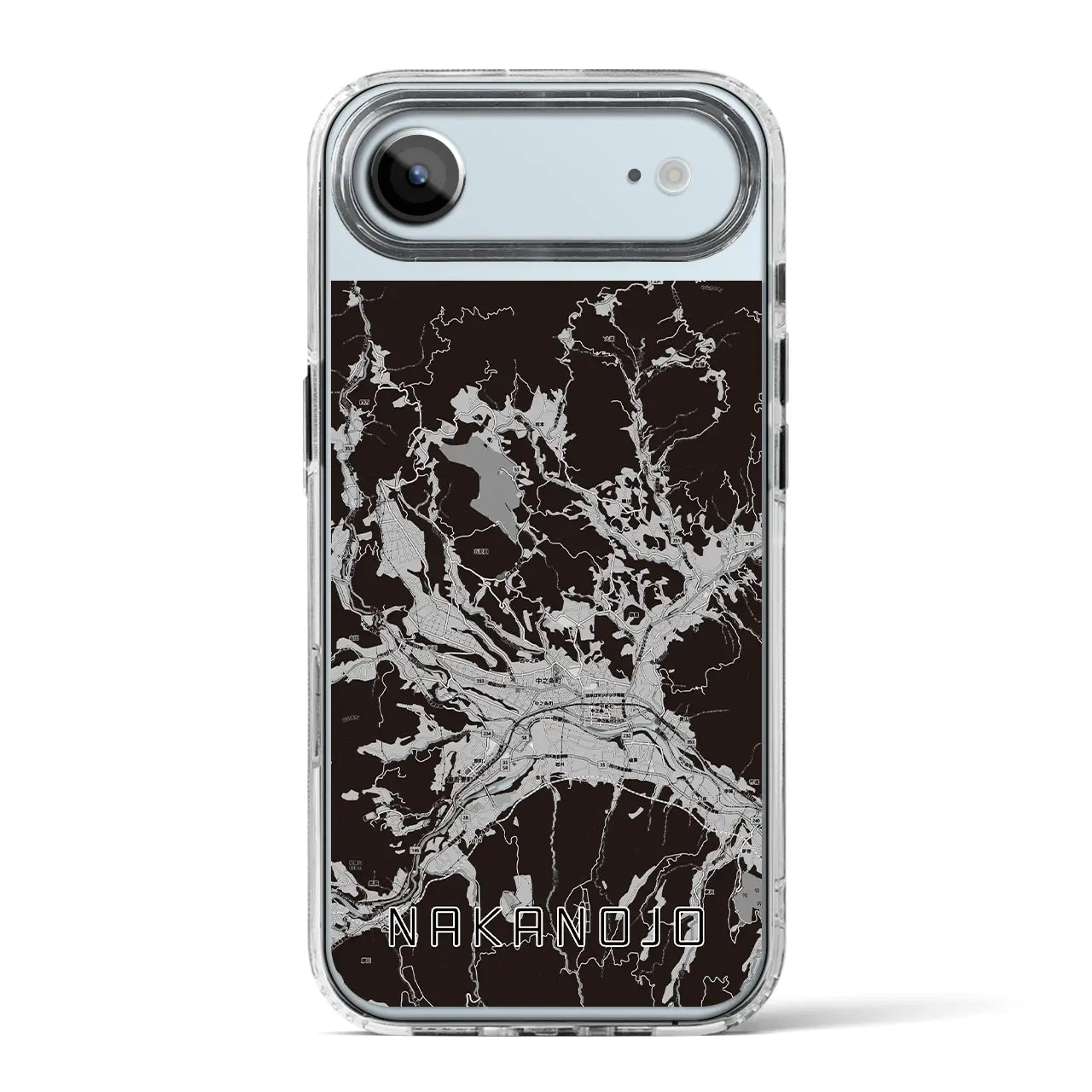 【中之条（群馬県）】地図柄iPhoneケース（MagSafeタイプ）