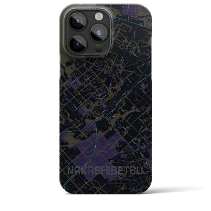 【中標津（北海道）】地図柄iPhoneケース（バックカバータイプ）