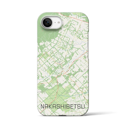 【中標津（北海道）】地図柄iPhoneケース（バックカバータイプ）