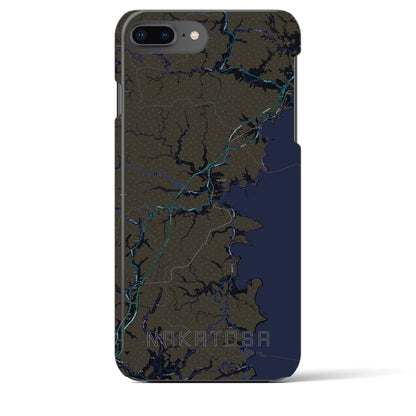 【中土佐（高知県）】地図柄iPhoneケース（バックカバータイプ）