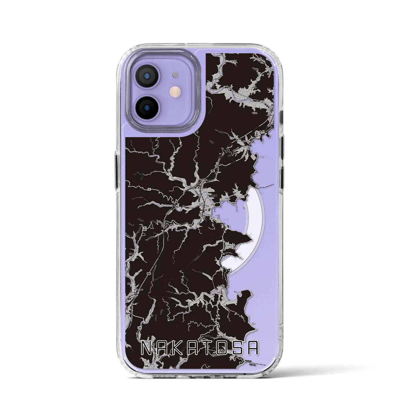【中土佐（高知県）】地図柄iPhoneケース（MagSafeタイプ）