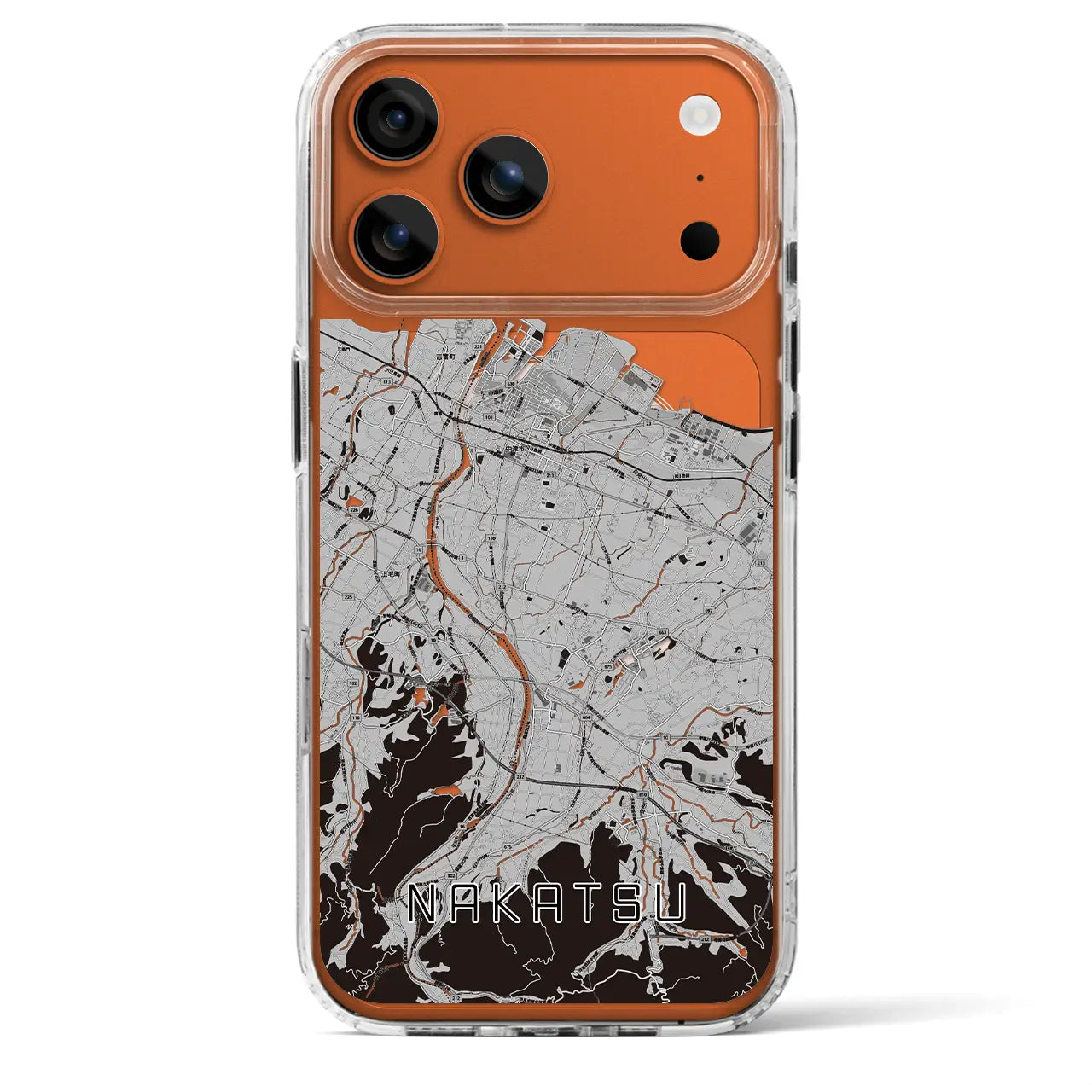 【中津（大分県）】地図柄iPhoneケース（MagSafeタイプ）