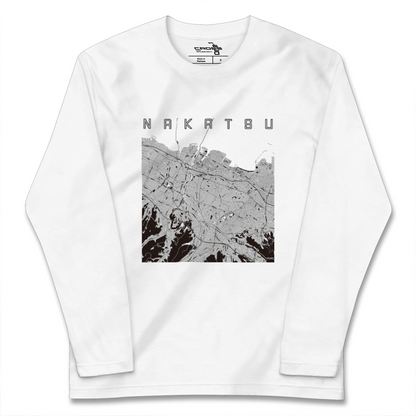 【中津（大分県）】地図柄ロングスリーブTシャツ