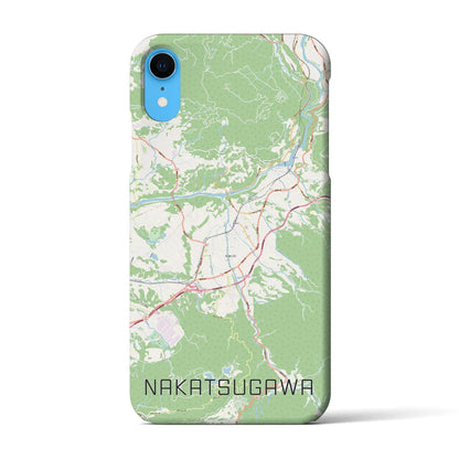 【中津川（岐阜県）】地図柄iPhoneケース（バックカバータイプ）