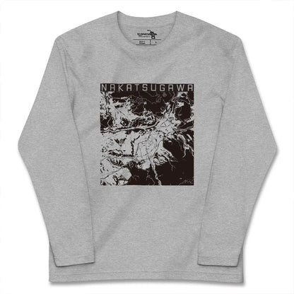 【中津川（岐阜県）】地図柄ロングスリーブTシャツ
