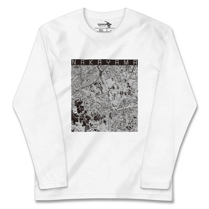 【中山（神奈川県）】地図柄ロングスリーブTシャツ