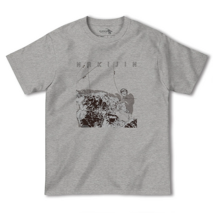 【今帰仁（沖縄県）】地図柄ヘビーウェイトTシャツ