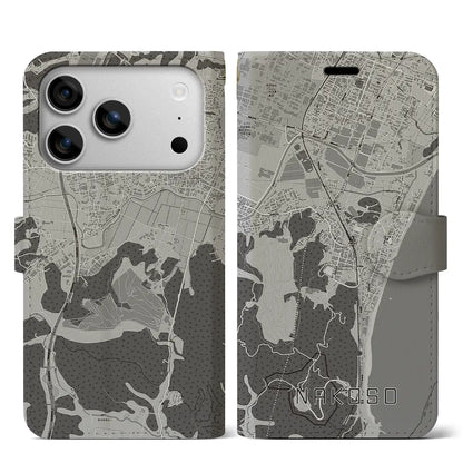 【勿来（福島県）】地図柄iPhoneケース（手帳タイプ）