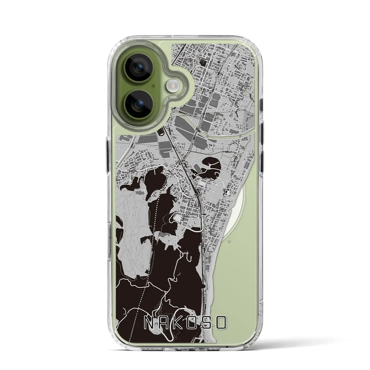 【勿来（福島県）】地図柄iPhoneケース（MagSafeタイプ）