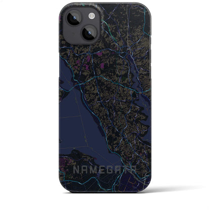 【行方（茨城県）】地図柄iPhoneケース（バックカバータイプ）