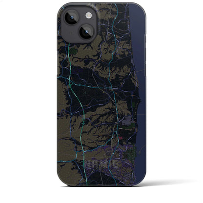 【浪江（福島県）】地図柄iPhoneケース（バックカバータイプ）