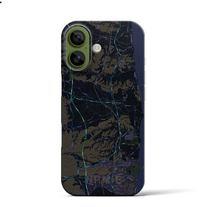 【浪江（福島県）】地図柄iPhoneケース（バックカバータイプ）