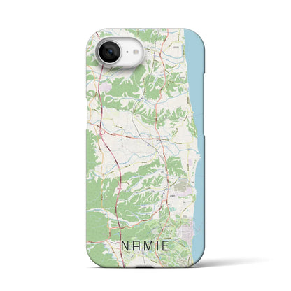 【浪江（福島県）】地図柄iPhoneケース（バックカバータイプ）