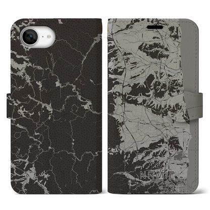 【浪江（福島県）】地図柄iPhoneケース（手帳タイプ）