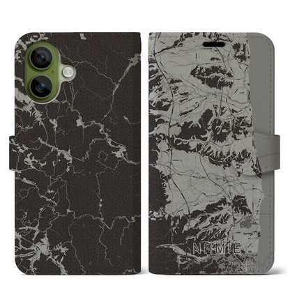 【浪江（福島県）】地図柄iPhoneケース（手帳タイプ）