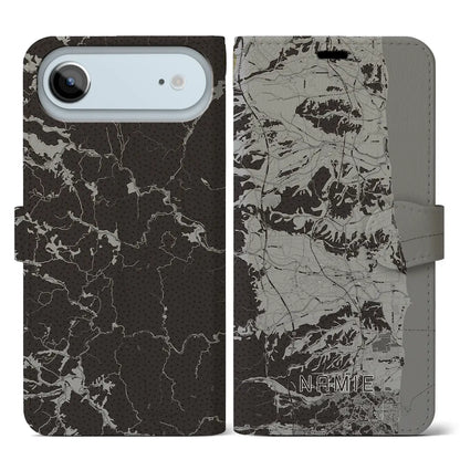 【浪江（福島県）】地図柄iPhoneケース（手帳タイプ）