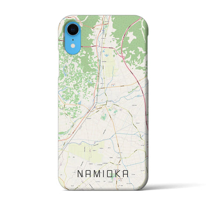 【浪岡（青森県）】地図柄iPhoneケース（バックカバータイプ）