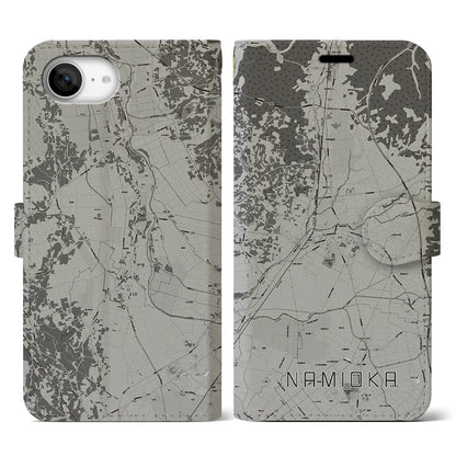 【浪岡（青森県）】地図柄iPhoneケース（手帳タイプ）