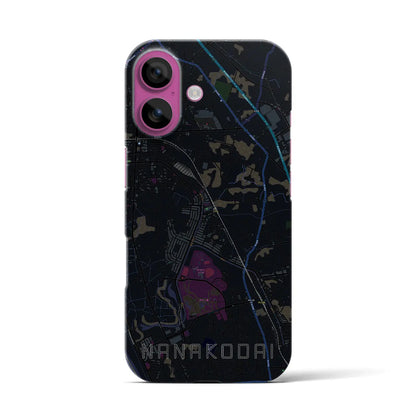 【七光台（千葉県）】地図柄iPhoneケース（バックカバータイプ）