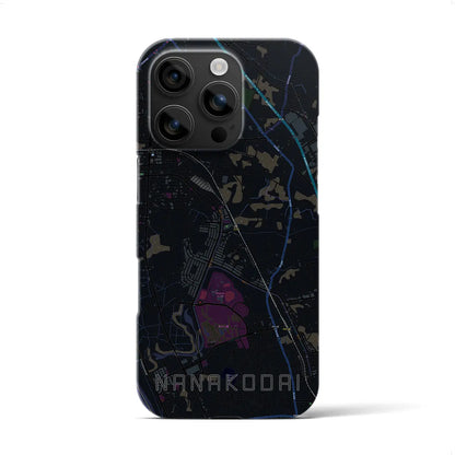 【七光台（千葉県）】地図柄iPhoneケース（バックカバータイプ）