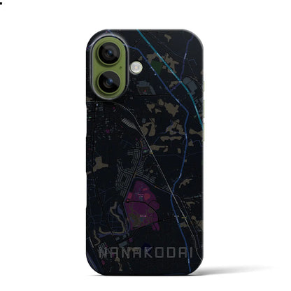 【七光台（千葉県）】地図柄iPhoneケース（バックカバータイプ）