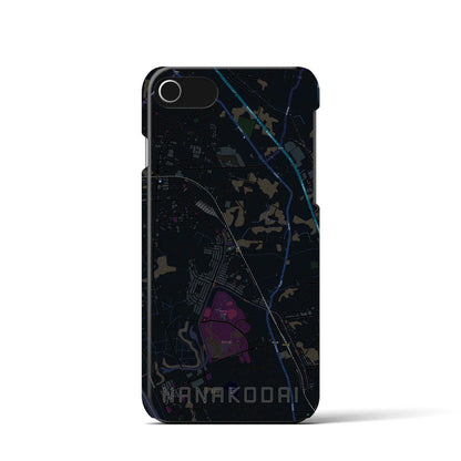 【七光台（千葉県）】地図柄iPhoneケース（バックカバータイプ）