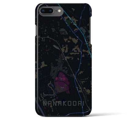 【七光台（千葉県）】地図柄iPhoneケース（バックカバータイプ）