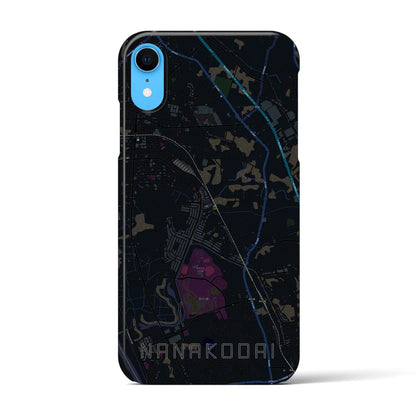 【七光台（千葉県）】地図柄iPhoneケース（バックカバータイプ）