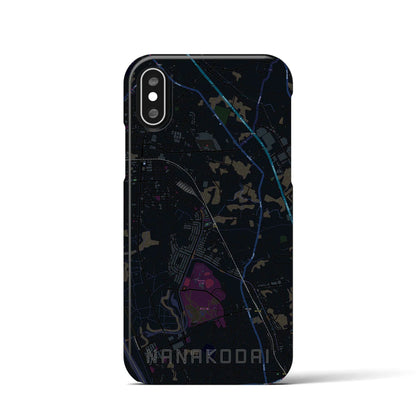 【七光台（千葉県）】地図柄iPhoneケース（バックカバータイプ）