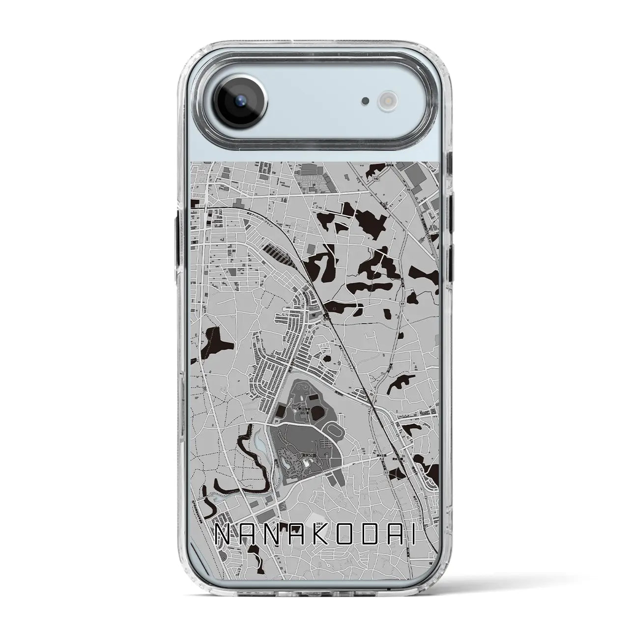 【七光台（千葉県）】地図柄iPhoneケース（MagSafeタイプ）