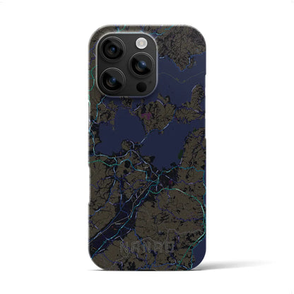 【七尾（石川県）】地図柄iPhoneケース（バックカバータイプ）