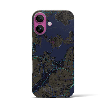 【七尾（石川県）】地図柄iPhoneケース（バックカバータイプ）